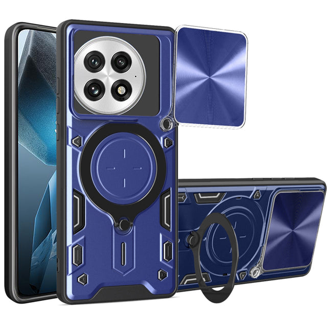 Husa de protectie Techsuit CamGuard Pro compatibil cu OnePlus 13, Albastru
