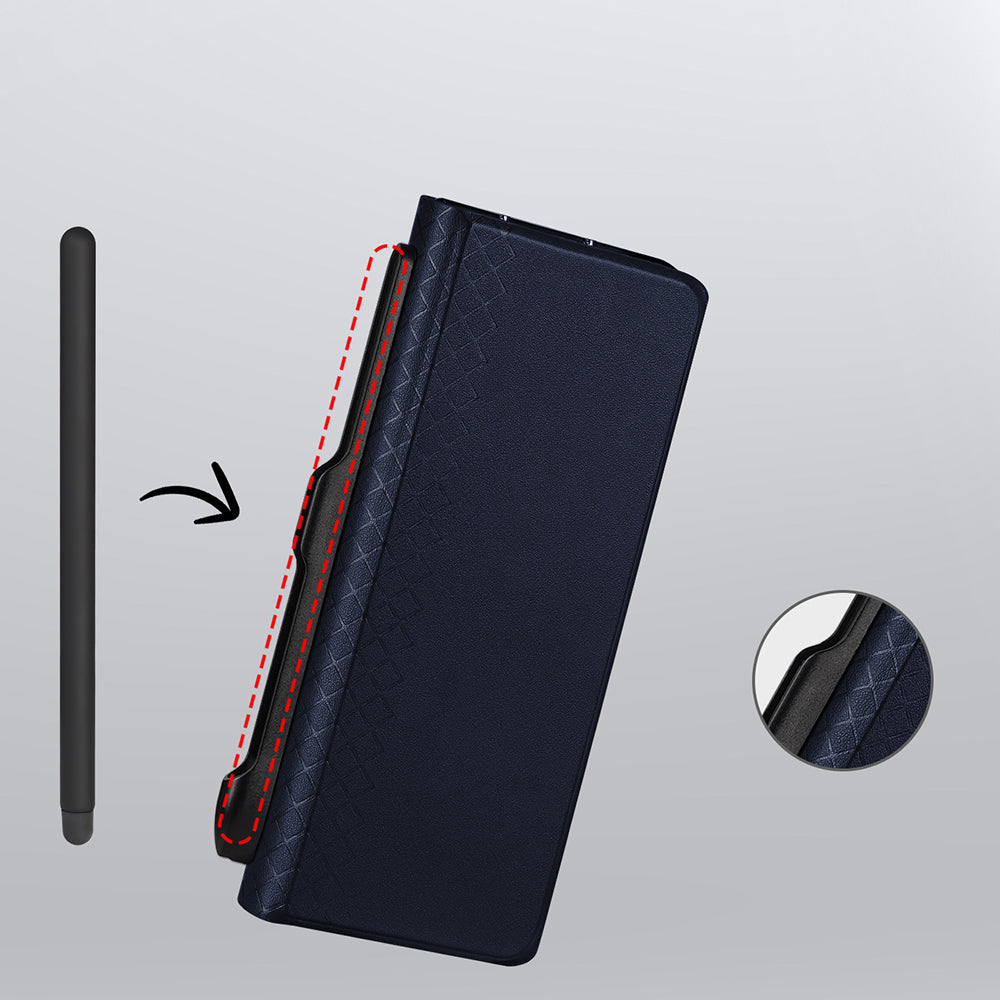 Husa de protectie Dux Ducis Bril (with Pencil Holder) compatibil cu Samsung Galaxy Z Fold SE, Negru