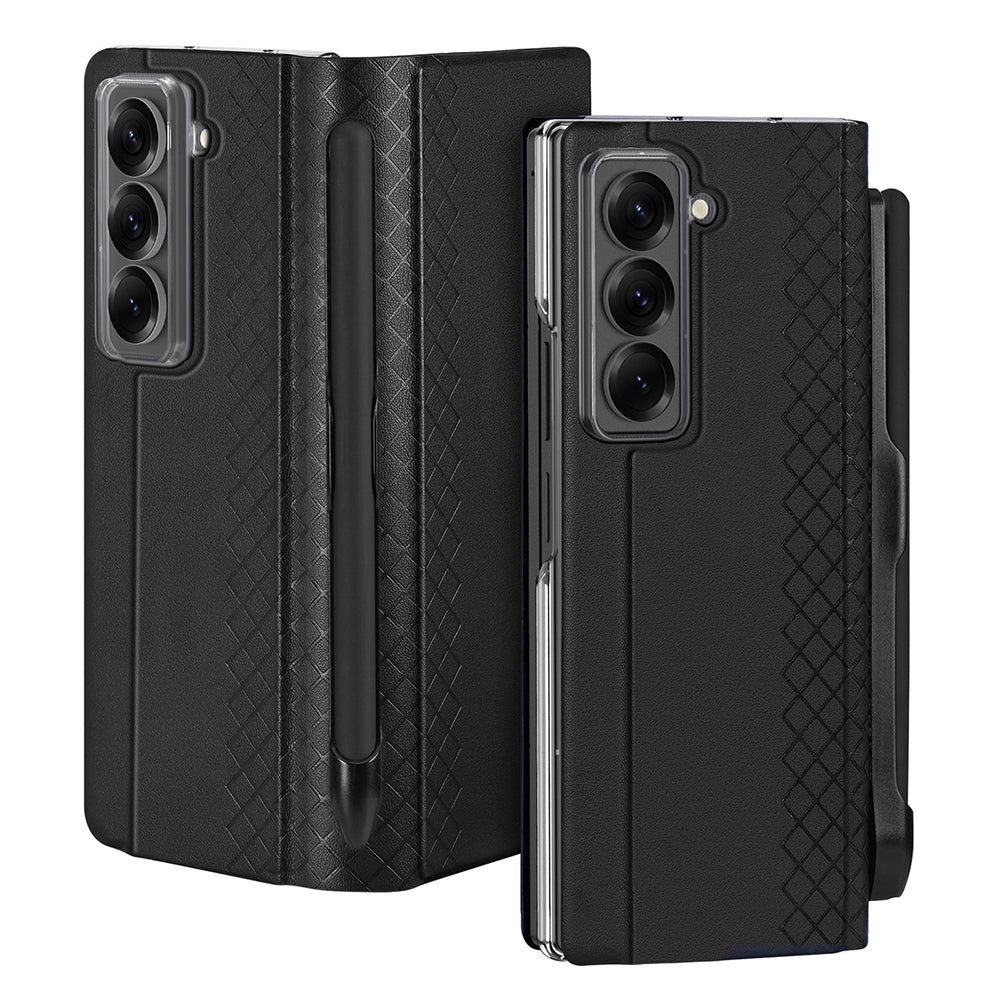Husa de protectie Dux Ducis Bril (with Pencil Holder) compatibil cu Samsung Galaxy Z Fold SE, Negru
