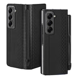 Husa de protectie Dux Ducis Bril (with Pencil Holder) compatibil cu Samsung Galaxy Z Fold SE, Negru