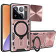 Husa de protectie Techsuit CamGuard Pro compatibil cu Xiaomi 15, Roz Auriu