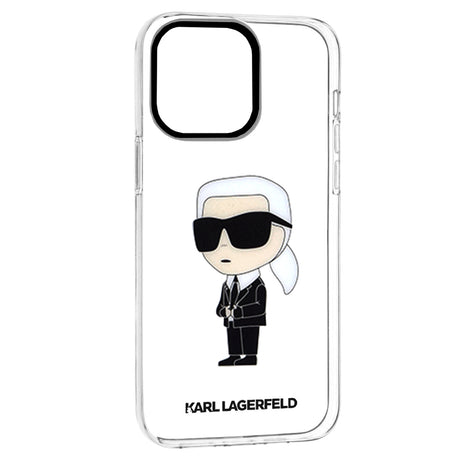 Husa de protectie Karl Lagerfeld compatibil cu iPhone 14 Pro Max, Transparent