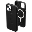 Husa de protectie UAG Civilian MagSafe compatibil cu iPhone 15 Plus, Negru