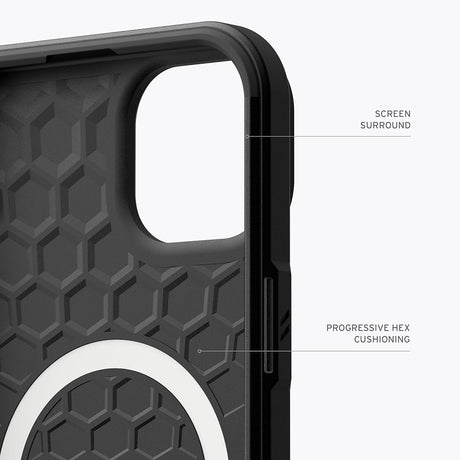 Husa de protectie UAG Civilian MagSafe compatibil cu iPhone 15 Plus, Negru