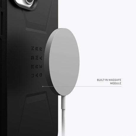 Husa de protectie UAG Civilian MagSafe compatibil cu iPhone 15 Plus, Negru