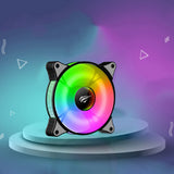 Accesoriu gaming Havit Cooler Fan (F2095), for PC, 600~1800RPM, 38dB, 1.44W, LED Lights, Negru