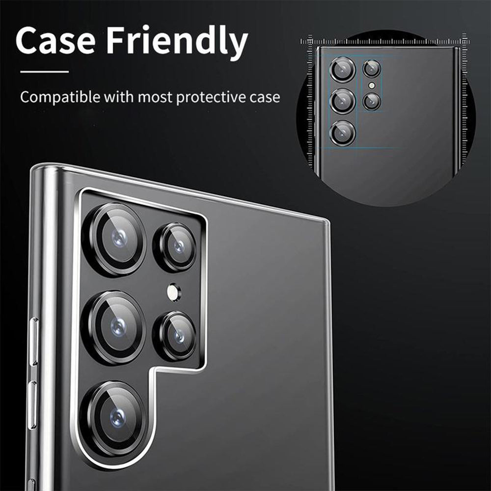 Folie de protectie Lito S+ Camera Glass compatibil cu Samsung Galaxy S25 Ultra, Argintiu