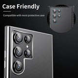 Folie de protectie Lito S+ Camera Glass compatibil cu Samsung Galaxy S25 Ultra, Negru