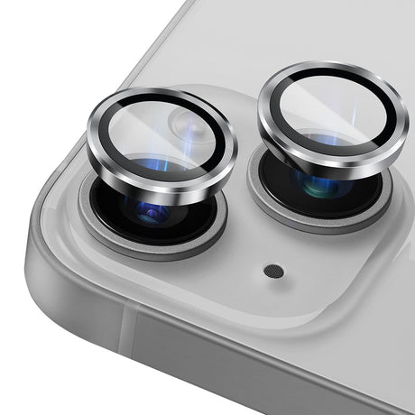 Folie de protectie Lito S+ Camera Glass compatibil cu iPhone 14 / iPhone 14 Plus, Argintiu