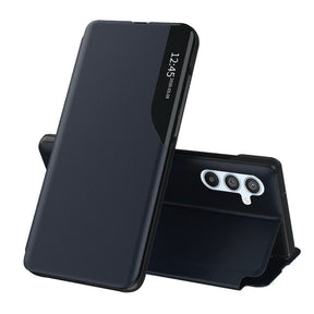 Husa de protectie Techsuit eFold Series compatibil cu Samsung Galaxy A54, Albastru Inchis