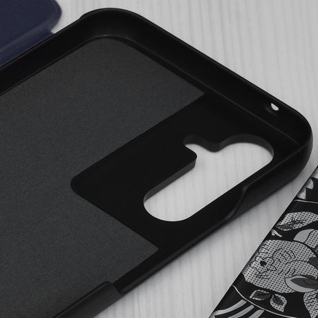 Husa de protectie Techsuit eFold Series compatibil cu Samsung Galaxy A54, Albastru Inchis