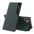 Husa de protectie Techsuit eFold Series compatibil cu Samsung Galaxy S23 Ultra, Verde Inchis