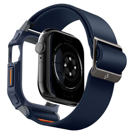 Accesoriu smartwatch Spigen Lite Fit "Pro" (ACS08925) compatibil cu Apple Watch 10 46mm / Watch 11 46mm, Bleumarin