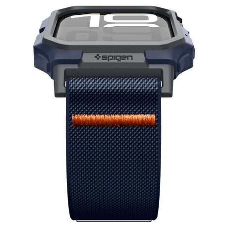 Accesoriu smartwatch Spigen Lite Fit "Pro" (ACS08925) compatibil cu Apple Watch 10 46mm / Watch 11 46mm, Bleumarin