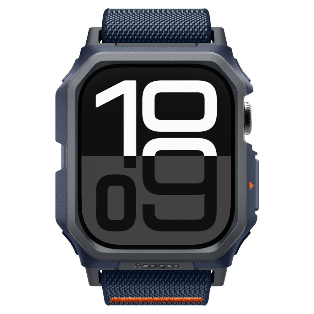 Accesoriu smartwatch Spigen Lite Fit "Pro" (ACS08925) compatibil cu Apple Watch 10 46mm / Watch 11 46mm, Bleumarin