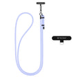 Suport Techsuit Rope Crossbody Strap (RCS1-32), for Phones, Carabiner, Nylon Braided, Durable, Adjustable, Lavanda Whisper