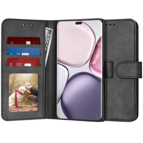 Husa de protectie Techsuit Diary Book compatibil cu Honor Magic7 Lite / X9c, Negru