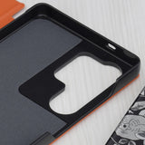 Husa de protectie Techsuit eFold Series compatibil cu Samsung Galaxy S25 Ultra, Portocaliu