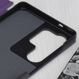 Husa de protectie Techsuit eFold Series compatibil cu Samsung Galaxy S25 Ultra, Mov