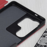 Husa de protectie Techsuit eFold Series compatibil cu Samsung Galaxy S25 Ultra, Rosu
