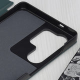 Husa de protectie Techsuit eFold Series compatibil cu Samsung Galaxy S25 Ultra, Verde Inchis