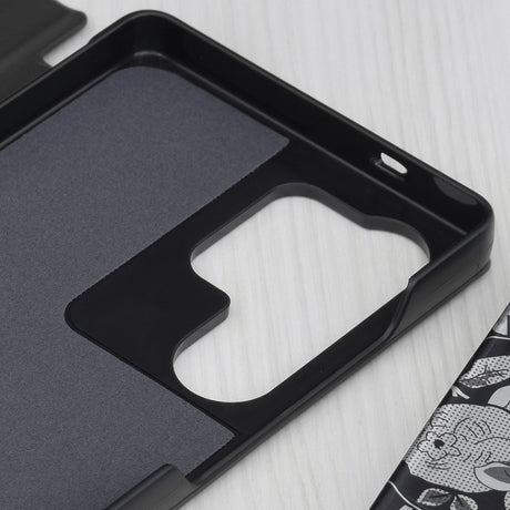 Husa de protectie Techsuit eFold Series compatibil cu Samsung Galaxy S25 Ultra, Negru