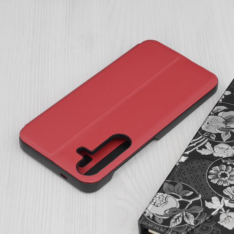 Husa de protectie Techsuit eFold Series compatibil cu Samsung Galaxy S25 Plus, Rosu