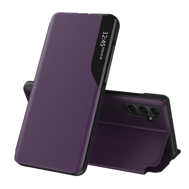 Husa de protectie Techsuit eFold Series compatibil cu Samsung Galaxy S25, Mov