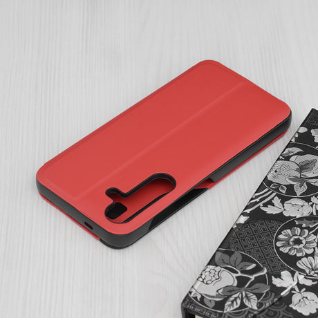Husa de protectie Techsuit eFold Series compatibil cu Samsung Galaxy S25, Rosu