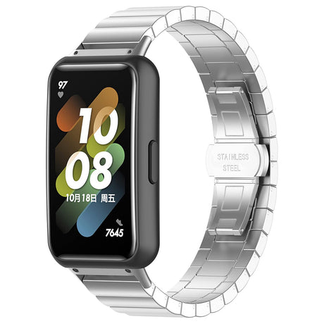 Curea smartwatch Techsuit Watchband QuickFit 26mm (W012) compatibil cu Garmin Fenix 3/3 HR/5X/5X Plus/6X/6X Pro/7X/7X Pro Solar, Argintiu