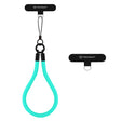 Suport Techsuit Rope Wrist Strap (RWS2-70), for Phones, with Keychain Cord, Nylon Braided, Durable, Universal, Caribbean Sea