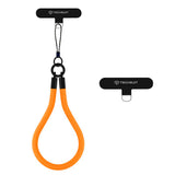 Suport Techsuit Rope Wrist Strap (RWS2-01), for Phones, with Keychain Cord, Nylon Braided, Durable, Universal, Blazing Flame