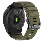 Curea smartwatch Techsuit Watchband QuickFit 20mm (W070) compatibil cu Instinct 2S/2S Solar/Approach S70 42mm/fenix 7S Pro Sapphire Solar, Camo Green