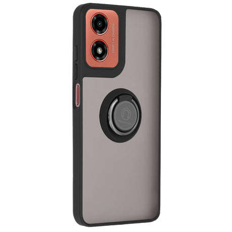 Husa de protectie Techsuit Glinth compatibil cu Motorola Moto G04 / Moto G04s / Moto G24 / Moto E14, Negru