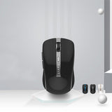 Tastatura/Mouse Havit Wireless Mouse (MS951GT), 2.4GHz, 1000/1200/1600 DPI, AA Battery, Negru / Blue
