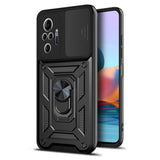 Husa de protectie Techsuit CamShield Series compatibil cu Xiaomi Redmi Note 10 Pro / Note 10 Pro Max, Negru