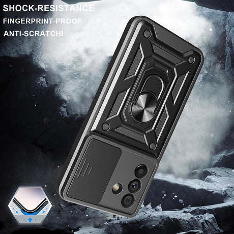 Husa de protectie Techsuit CamShield Series compatibil cu Samsung Galaxy A56 5G, Albastru