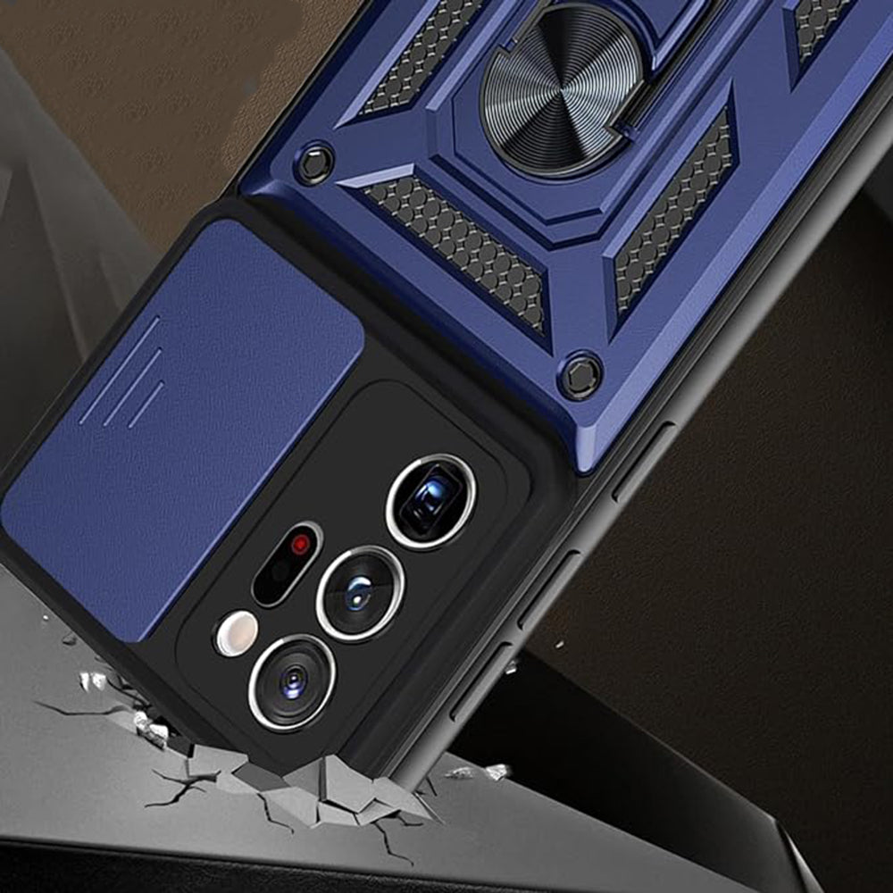 Husa de protectie Techsuit CamShield Series compatibil cu Samsung Galaxy Note 20 4G / Note 20 5G, Negru