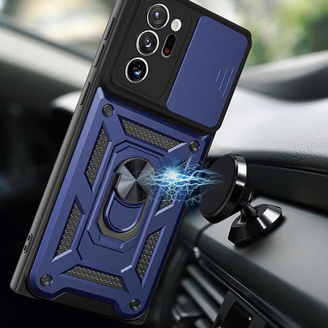 Husa de protectie Techsuit CamShield Series compatibil cu Samsung Galaxy Note 20 4G / Note 20 5G, Negru