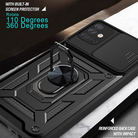 Husa de protectie Techsuit CamShield Series compatibil cu Samsung Galaxy A71 4G, Negru