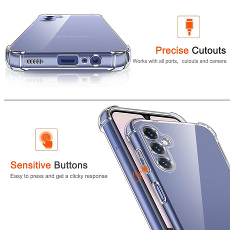 Husa de protectie Techsuit Shockproof Clear Silicone compatibil cu Samsung Galaxy Note 20 4G / Note 20 5G, Transparent