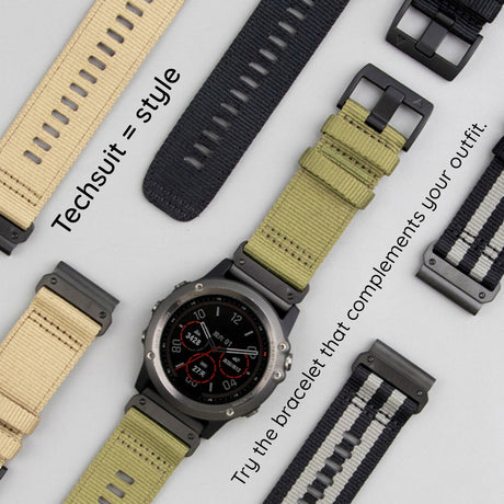 Curea smartwatch Techsuit Watchband 20mm (W070) compatibil cu Samsung Galaxy Watch 4/5/Active 2, Huawei Watch GT 3 (42mm)/GT 3 Pro (43mm), Portocaliu Blossom
