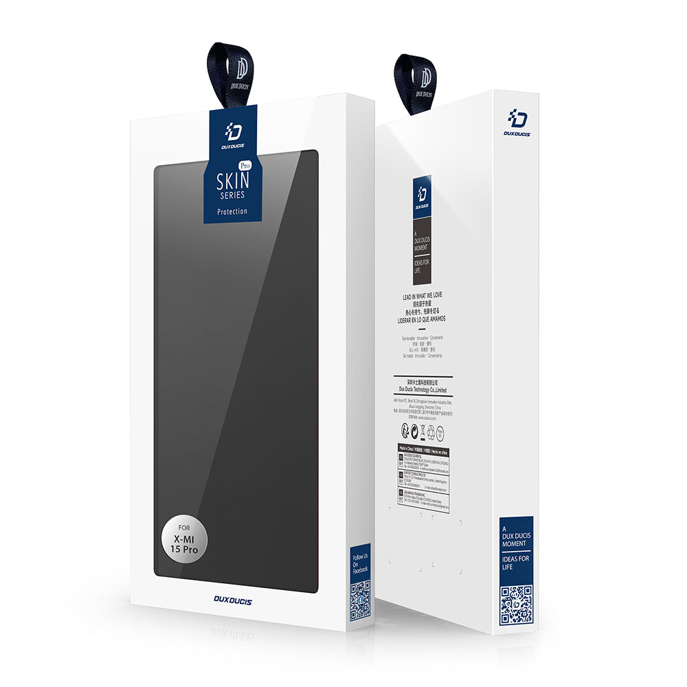 Husa de protectie Dux Ducis Skin Pro compatibil cu Xiaomi 15 Pro, Negru