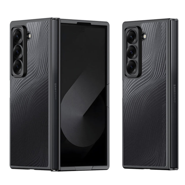 Husa de protectie Dux Ducis Aimo Series compatibil cu Samsung Galaxy Z Fold SE, Negru