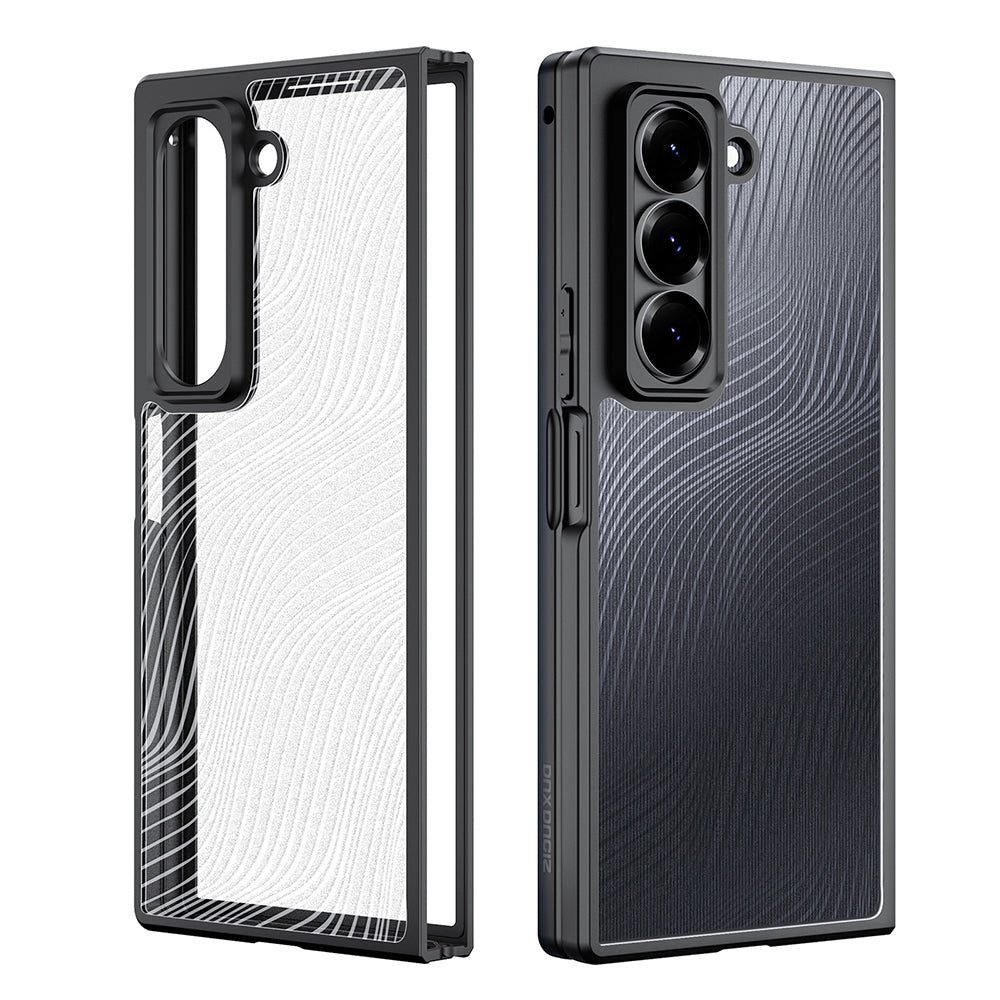 Husa de protectie Dux Ducis Aimo Series compatibil cu Samsung Galaxy Z Fold SE, Negru