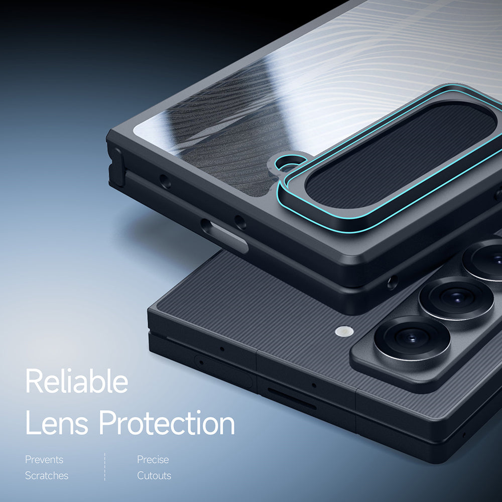 Husa de protectie Dux Ducis Aimo Series compatibil cu Samsung Galaxy Z Fold SE, Negru