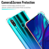 Husa de protectie Techsuit Shockproof Clear Silicone compatibil cu Huawei P Smart 2019, Transparent