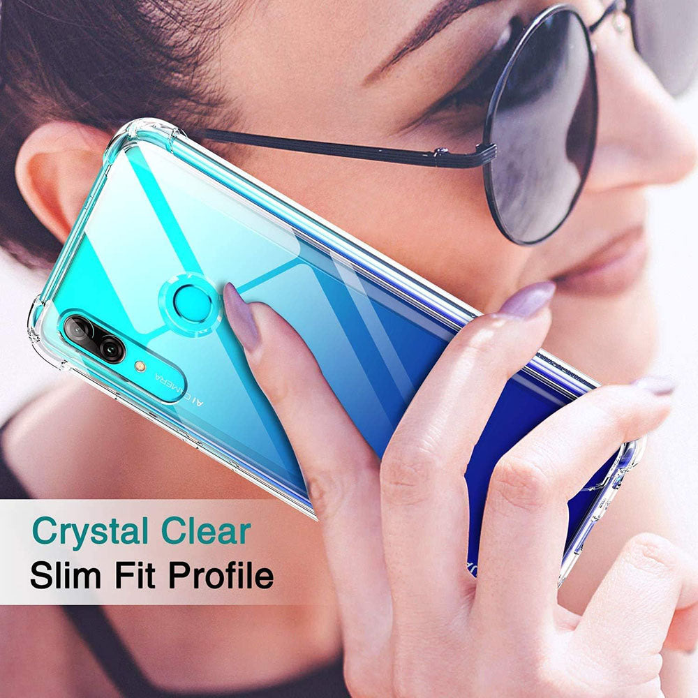 Husa de protectie Techsuit Shockproof Clear Silicone compatibil cu Huawei P Smart 2019, Transparent