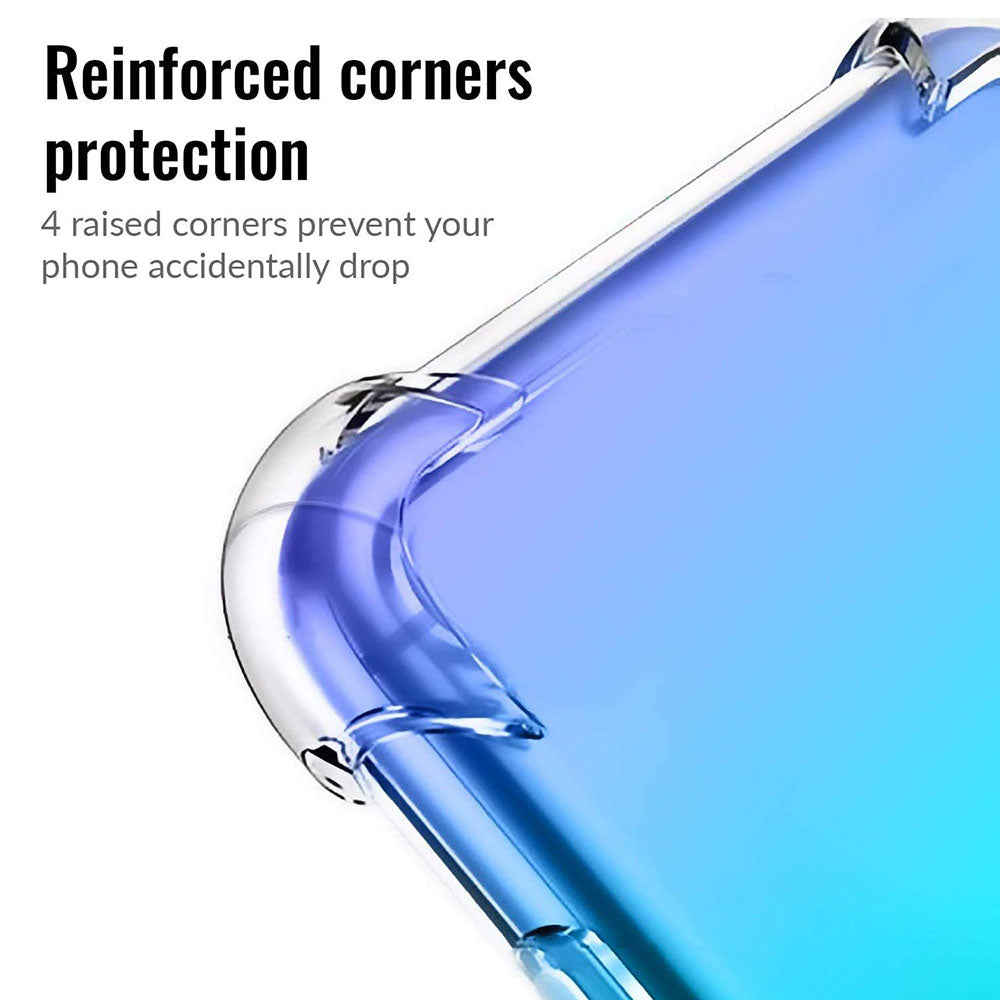 Husa de protectie Techsuit Shockproof Clear Silicone compatibil cu Huawei P Smart 2019, Transparent
