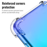 Husa de protectie Techsuit Shockproof Clear Silicone compatibil cu Huawei P Smart 2019, Transparent